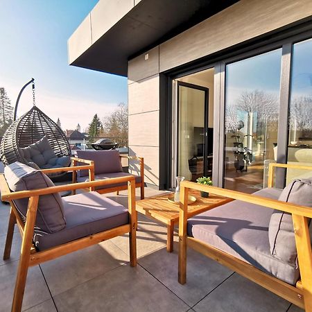 Fynbos Penthouse Deluxe, Balkon, Parkplatz Apartment Straubing Luaran gambar