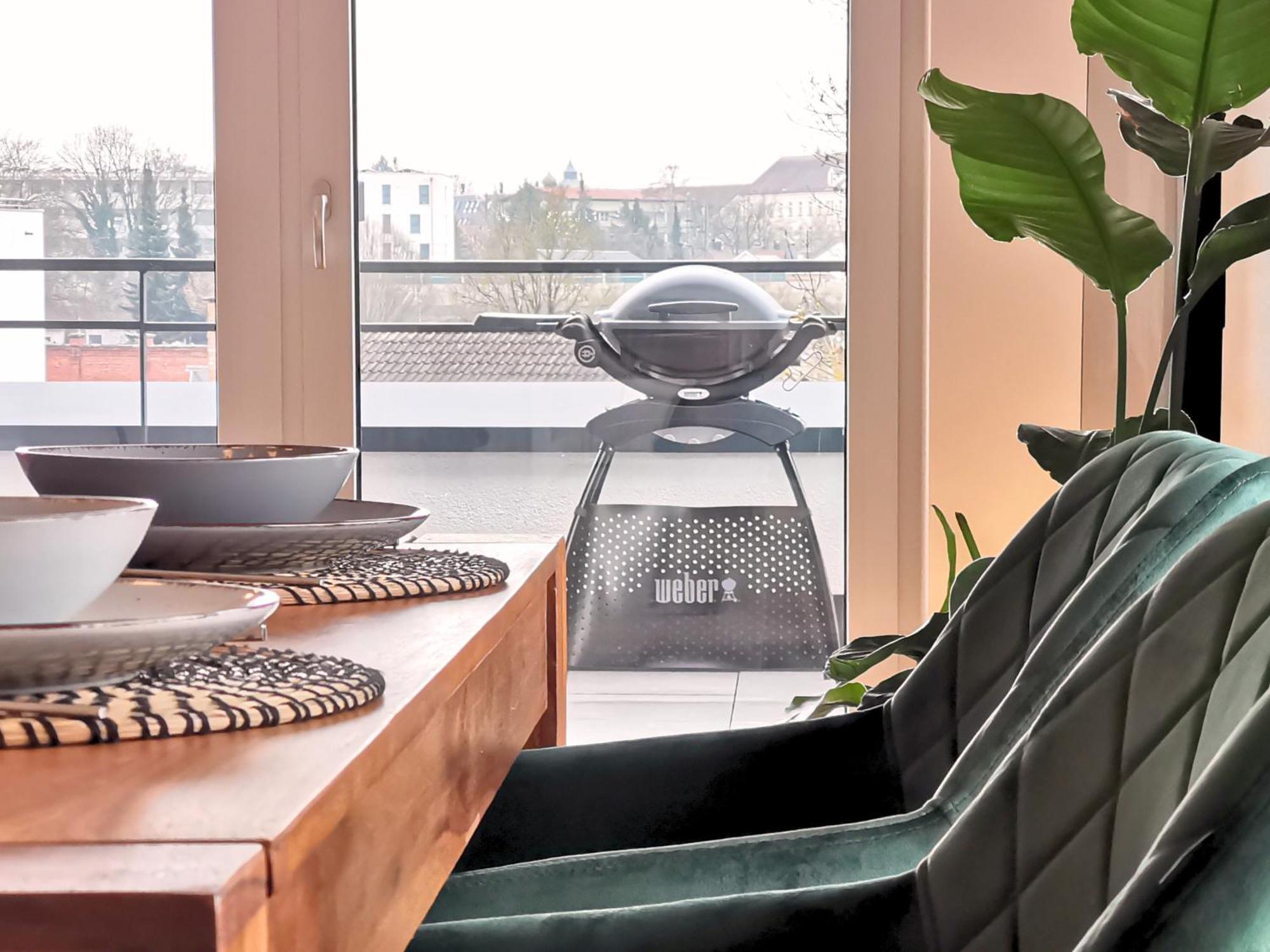 Fynbos Penthouse Deluxe, Balkon, Parkplatz Apartment Straubing Luaran gambar