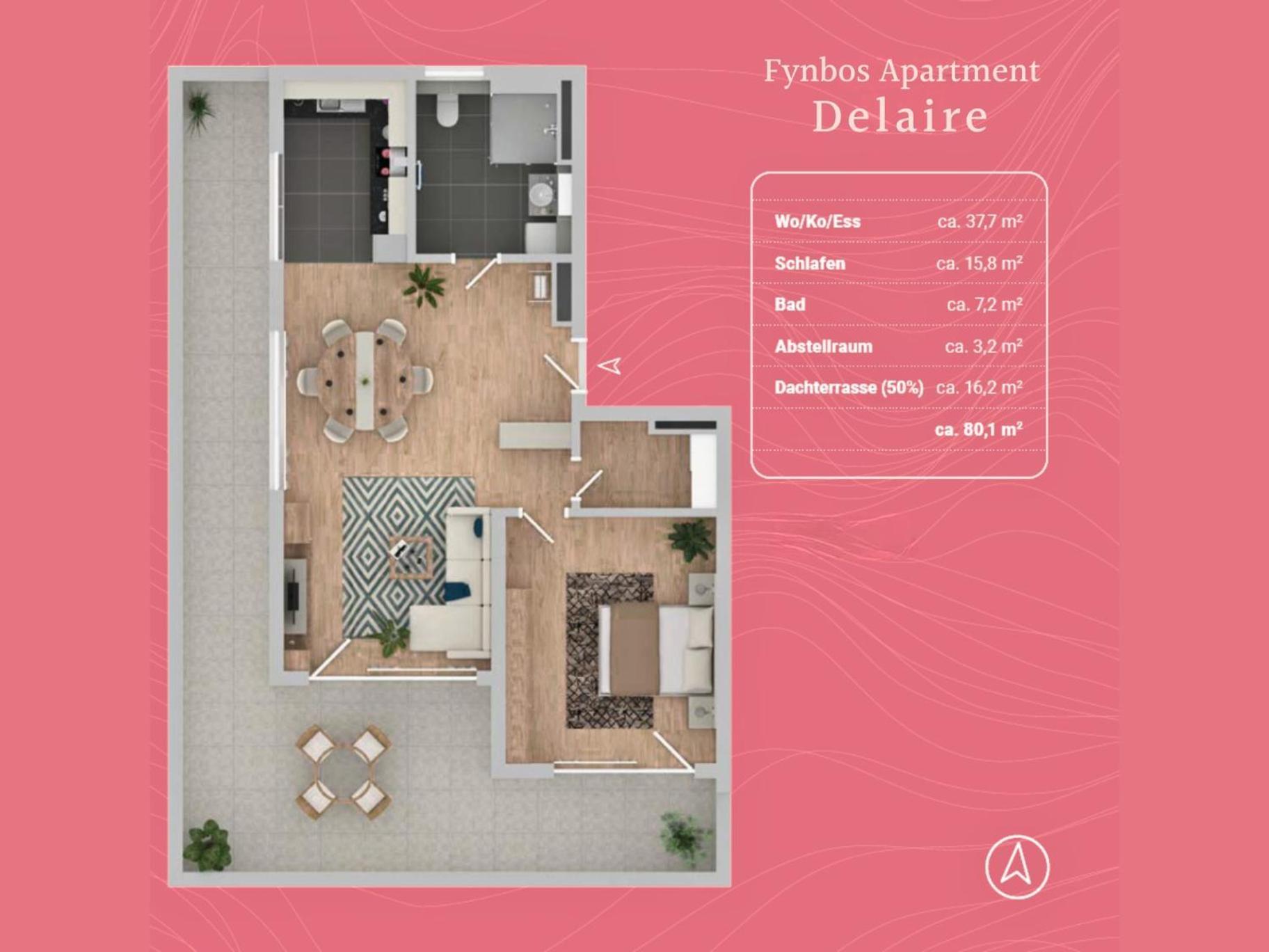 Fynbos Penthouse Deluxe, Balkon, Parkplatz Apartment Straubing Luaran gambar